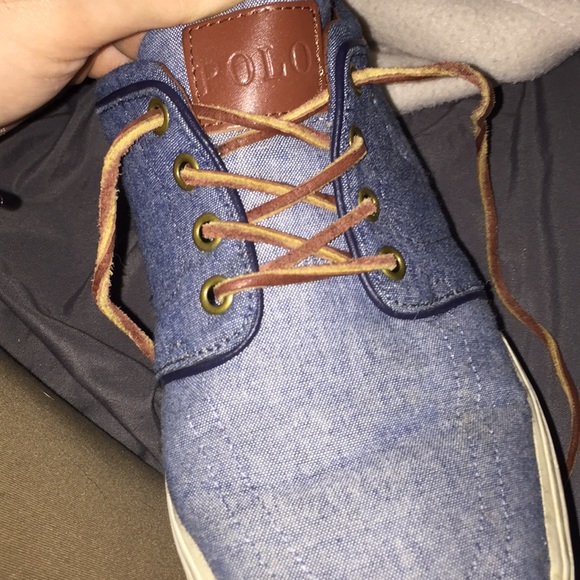 Polo blue low tops - Picture 1 of 4